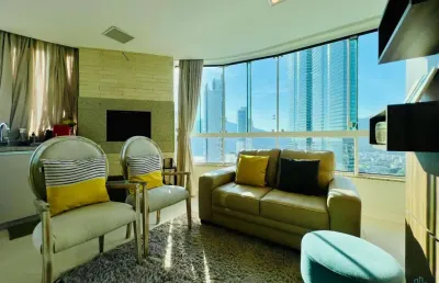Apartamento para locação perto do mar em balneário camboriú