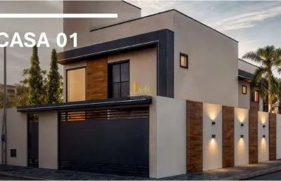 Sobrado moderno e sofisticado em construção no bairro da cruz – lorena/sp