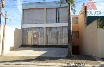 Salão para alugar, 632 m² por r$ 7.800/mês - campo limpo - americana/sp