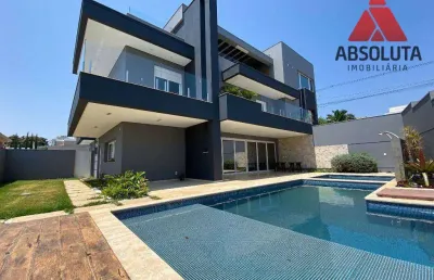 Casa com 4 dormitórios à venda, 568 m² por r$ 4.400.000,00 - loteamento residencial jardim villagio ii - americana/sp