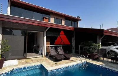 Casa com 3 dormitórios à venda, 200 m² por r$ 890.000,00 - residencial vale das nogueiras - americana/sp