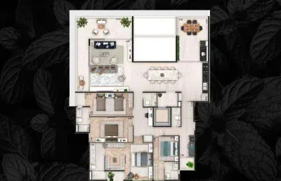 Apartamento com 4 dormitórios à venda, 220 m² - vila medon - americana/sp