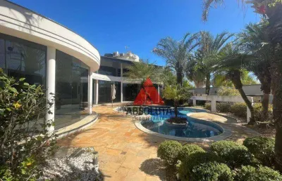 Casa com 3 dormitórios para alugar, 597 m² por r$ 14.000/mês - riviera tamborlim - americana/sp