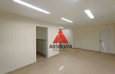 Salão para alugar, 258 m² por r$ 5.000/mês - centro - americana/sp