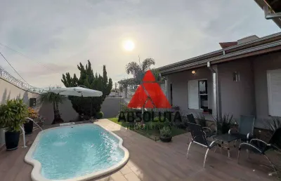 Casa com 3 suítes  à venda, 206 m² por r$ 970.000 - jardim maria helena - nova odessa/sp
