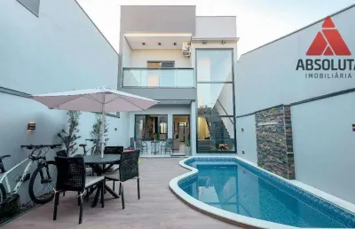Casa com 3 dormitórios à venda, 168 m² por r$ 850.000,00 - parque residencial jaguari - americana/sp