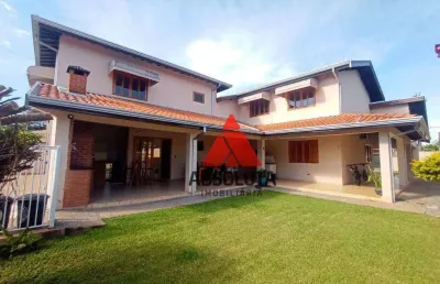 Casa com 3 dormitórios para alugar, 600 m² por r$ 8.500/mês - portal dos nobres - americana/sp