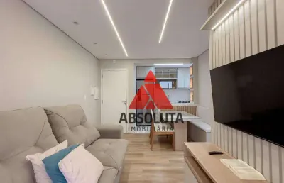 Apartamento com 2 dormitórios à venda, 56 m² por r$ 370.000,00 - jardim dona regina - santa bárbara d'oeste/sp
