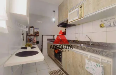 Apartamento com 2 dormitórios à venda, 84 m² por r$ 240.000,00 - jardim da balsa i - americana/sp
