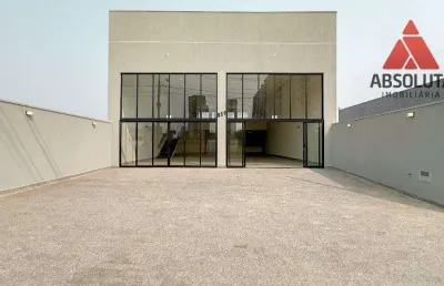 Salão para alugar, 346 m² por r$ 10.000,00/mês - jardim firenze - santa bárbara d'oeste/sp