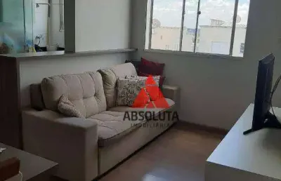 Apartamento com 2 dormitórios à venda, 51 m² por r$ 180.000,00 - praia dos namorados - americana/sp