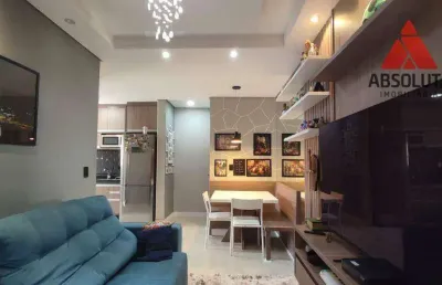 Apartamento com 2 dormitórios à venda, 69 m² por r$ 299.900,00 - parque residencial jaguari - americana/sp