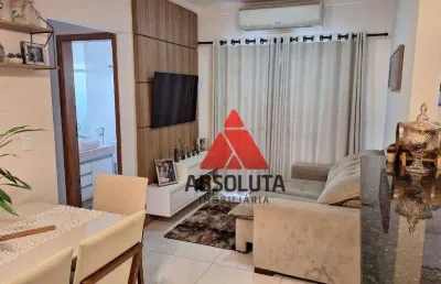 Apartamento com 2 dormitórios à venda, 65 m² por r$ 440.000,00 - parque universitário - americana/sp