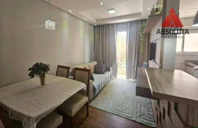 Apartamento com 2 dormitórios à venda, 49 m² por r$ 279.000,00 - cariobinha - americana/sp