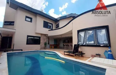 Casa com 4 dormitórios para alugar, 409 m² por r$ 12.500/mês - jardim imperador - americana/sp