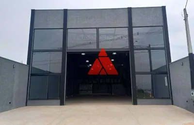 Salão para alugar, 350 m² por r$ 6.500,00/mês - jardim souza queiroz - santa bárbara d'oeste/sp