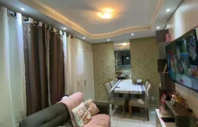 Apartamento com 2 dormitórios à venda, 47 m² por r$ 200.000,00 - residencial parque alabama - americana/sp