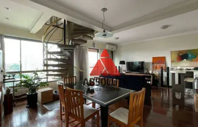 Apartamento cobertura com 3 dormitórios à venda, 309 m² - vila pavan - americana/sp