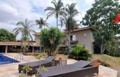 Casa com 4 dormitórios, 680 m² - venda por r$ 4.200.000,00 ou aluguel por r$ 18.583,33/mês - vale das paineiras - americana/sp