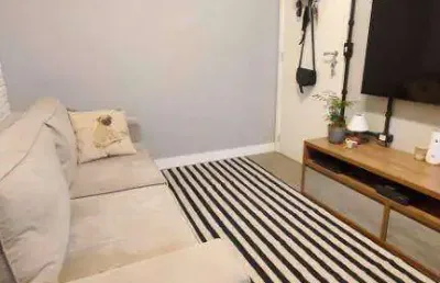Apartamento com 2 dormitórios à venda, 45 m² por r$ 225.000,00 - residencial parque alabama - americana/sp