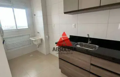 Apartamento com 2 dormitórios para alugar, 53 m² por r$ 2.400,00/mês - jardim terramérica i - americana/sp