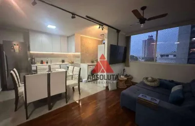 Apartamento com 2 dormitórios à venda, 67 m² por r$ 289.000,00 - centro - americana/sp