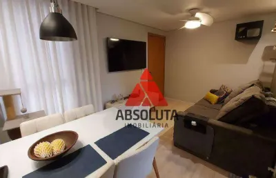 Apartamento com 2 dormitórios à venda, 40 m² por r$ 210.000 - morada do sol - americana/sp