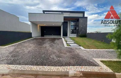 Casa com 3 dormitórios à venda, 188 m² por r$ 1.480.000,00 - condominio jd recanto das aguas - nova odessa/sp