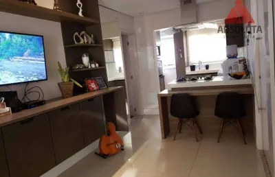 Apartamento com 3 dormitórios à venda, 113 m² por r$ 789.000 - centro - americana/sp