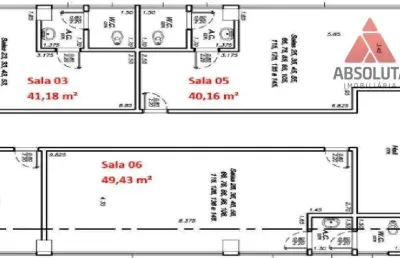Sala para alugar, 184 m² por r$ 12.000/mês - vila frezzarim - americana/sp