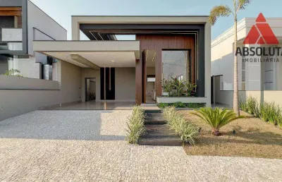 Casa com 3 dormitórios à venda, 170 m² por r$ 1.750.000,00 - condomínio engenho velho - nova odessa/sp
