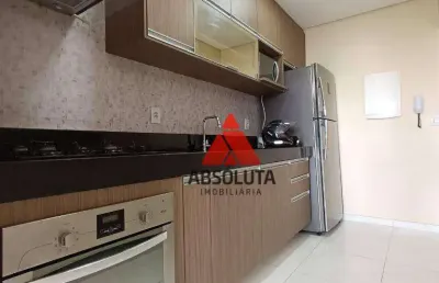 Apartamento com 2 dormitórios à venda, 69 m² por r$ 370.000,00 - jardim adélia - santa bárbara d'oeste/sp