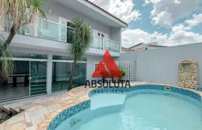 Casa com 3 dormitórios para alugar, 251 m² por r$ 6.000/mês - jardim são domingos - americana/sp