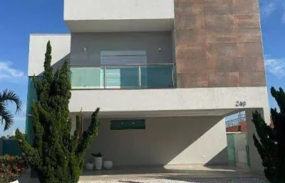 Casa com 3 dormitórios para alugar, 399 m² por r$ 13.825/mês - riviera tamborlim - americana/sp