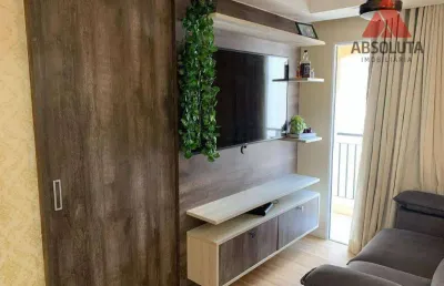 Apartamento com 2 dormitórios à venda, 56 m² por r$ 318.000,00 - cariobinha - americana/sp