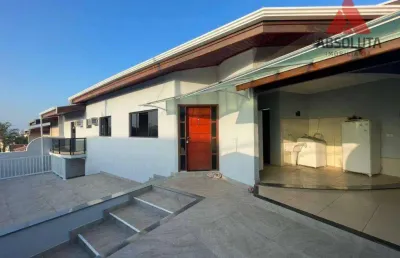 Casa com 3 dormitórios para alugar, 177 m² por r$ 4.500/mês - jardim paulistano - americana/sp