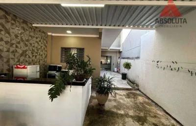 Casa com 3 dormitórios à venda, 90 m² por r$ 450.000,00 - jardim mirandola - americana/sp