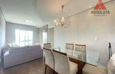 Apartamento mobiliado com 2 dormitórios para alugar, 65 m² por r$ 3.000/mês - vila galo - americana/sp