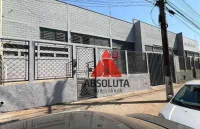 Galpão para alugar, 500 m² por r$ 7.500/mês - cidade industrial - santa bárbara d'oeste/sp