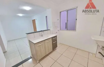 Apartamento com 2 dormitórios para alugar, 43 m² por r$ 1.345,70/mês - jardim bertoni - americana/sp