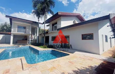 Casa com 4 dormitórios, 533 m² - venda por r$ 2.800.000 ou aluguel por r$ 11.200/mês - vale das paineiras - americana/sp