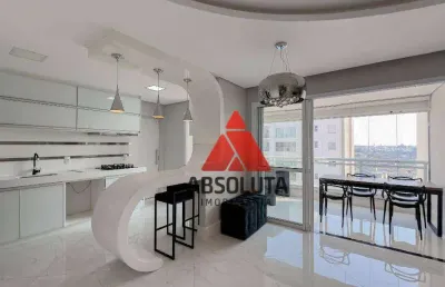 Apartamento com 3 dormitórios para alugar, 121 m² por r$ 7.000/mês - parque residencial nardini - americana/sp