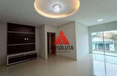 Apartamento com 3 dormitórios para alugar, 95 m² por r$ 2.800/mês - jardim ipiranga - americana/sp