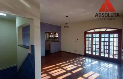 Casa com 3 dormitórios para alugar, 208 m² por r$ 2.600/mês - parque novo mundo - americana/sp