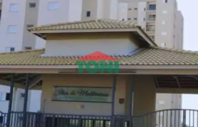 Apartamento para venda e locação em condomínio ilhas do mediterrâneo, itu-sp:  2 suítes, 1 banheiro, 1 vaga garagem, 62,50m².