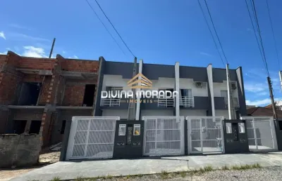 Geminado para venda em joinville, aventureiro, 2 dormitórios, 2 banheiros, 1 vaga