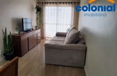 Lindo apartamento de 70 metros com 2 quartos no residencial atibaia, colonia