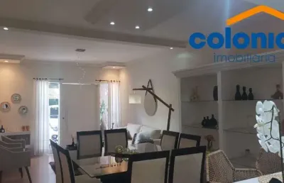 Sobrado 3 dormitórios, sendo 1 suíte com closet, piscina, área gourmet, 2 vagas.jardim itália, várzea paulista.
