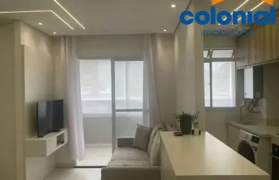 Apartamento a venda mobiliado, pronto para morar, com 3 dormitórios sendo 1 suíte com varanda e 1 vaga de garagem.jardim carlos gomes, jundiaí.