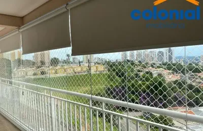 Excelente localização, apartamento 2 dormitórios sendo 1 suíte repleto de móveis planejados vista livre, com 2 vagas cobertas.jardim bonfiglioli, jun